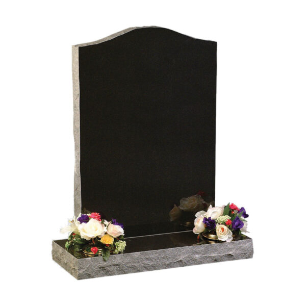 GHS53 Pitched Edge Ogee Top Headstone Memorials of Distinction